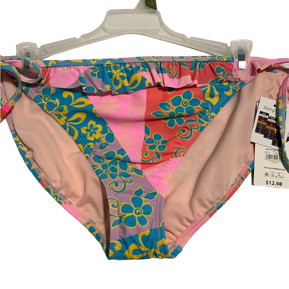 NWT- Junior Girls Bikini Bottoms- size Lg ( 11-13)